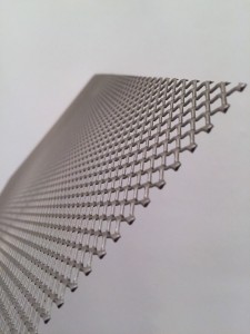 Stretched Mesh Steel Plate