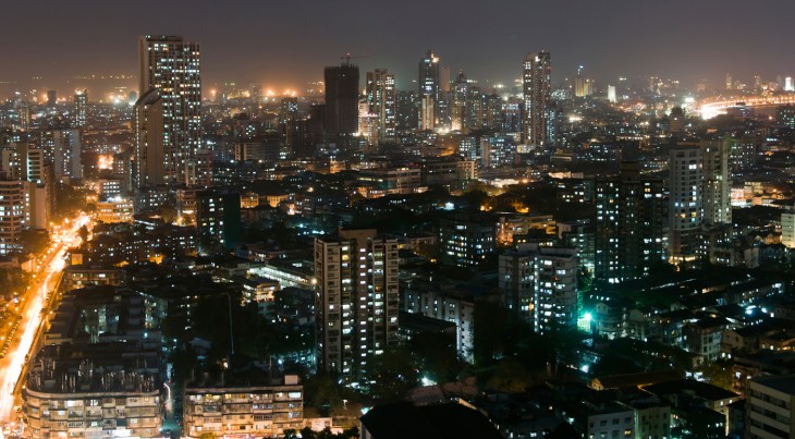 Mumbai-India-at-night