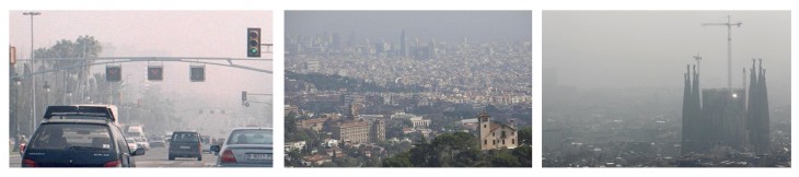 Barcelona pollution