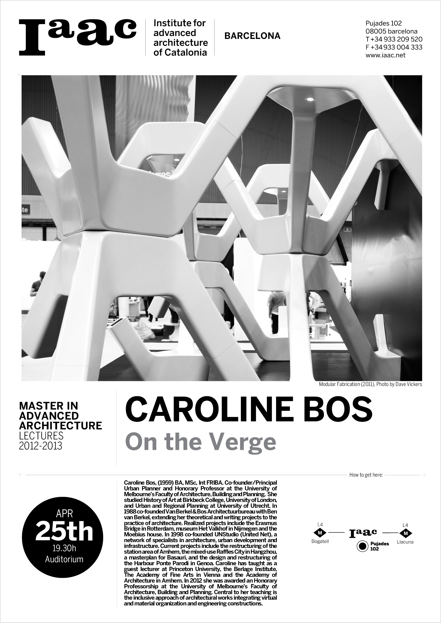 Next Lecture at Caroline Bos from – IAAC