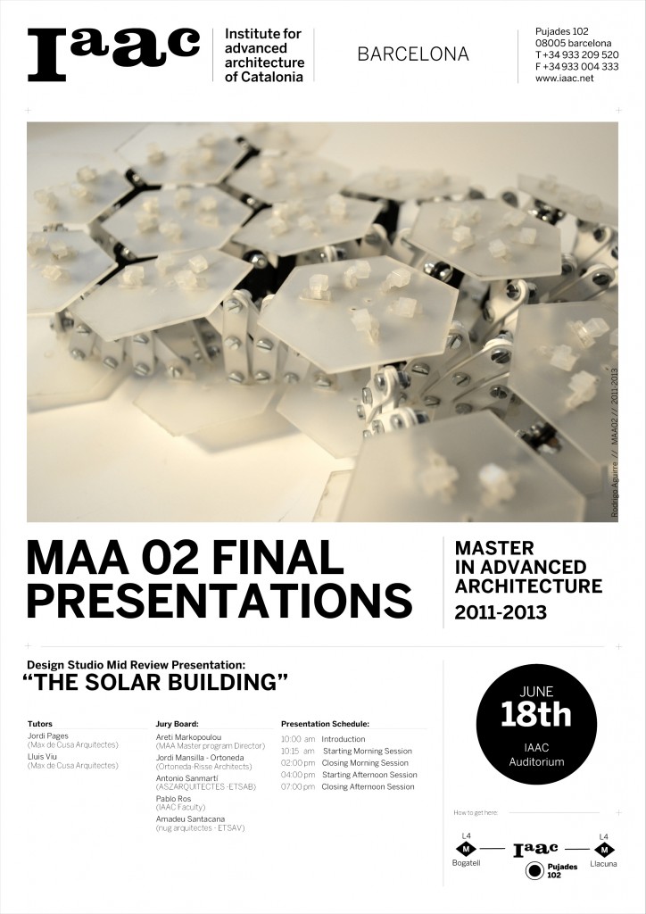 MAA02 final presentations